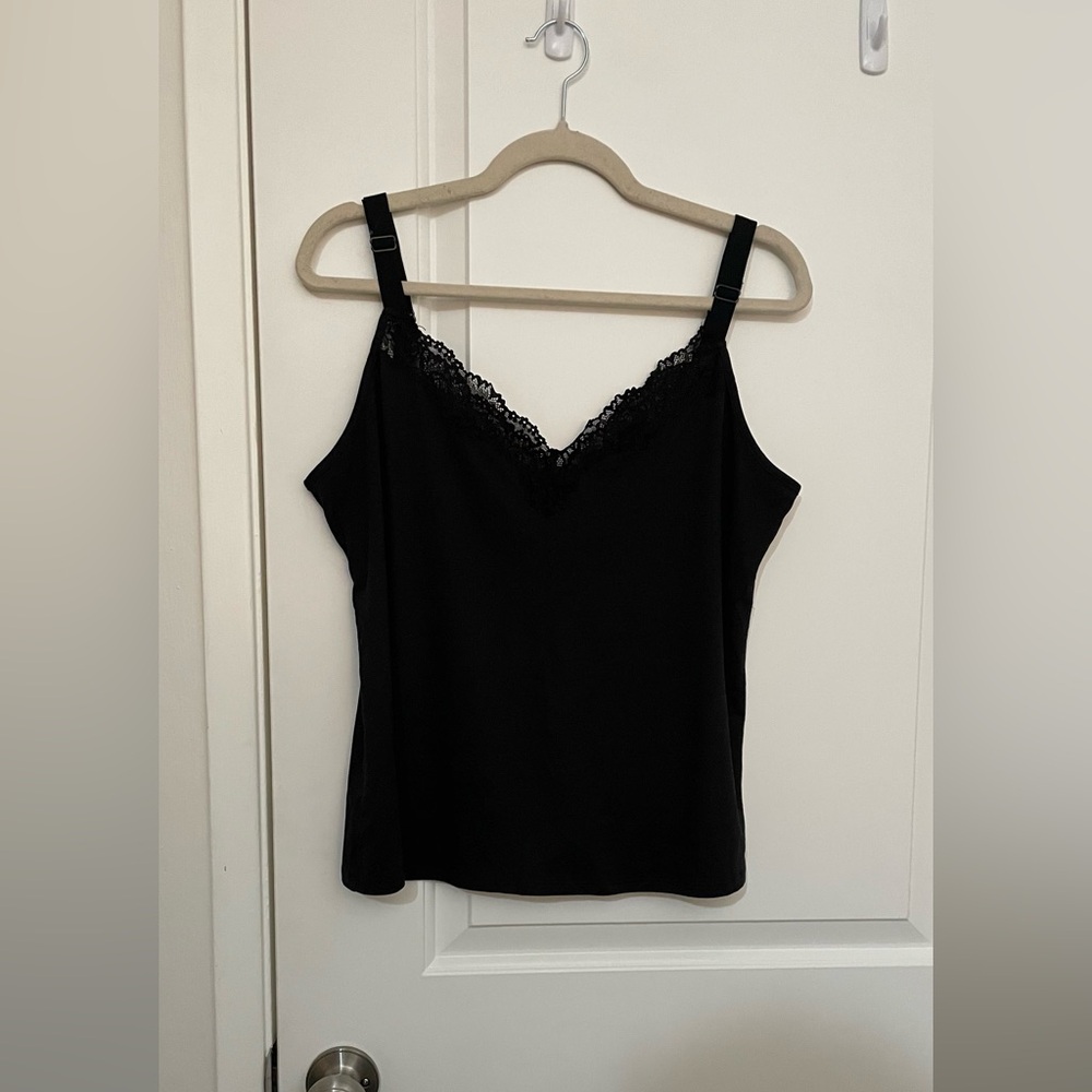 Linea Donatella sleep set, Black Lace Cami Top with matching pants